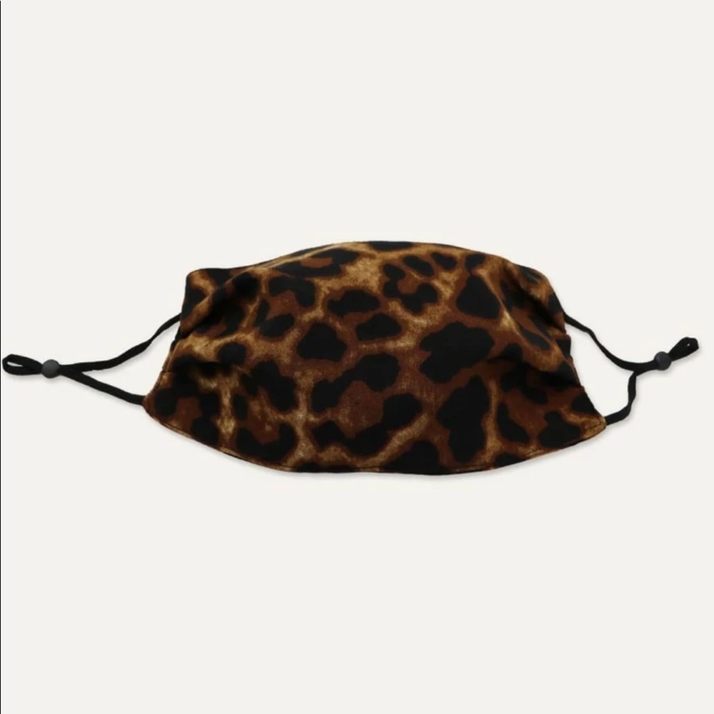 2/$20 Leopard Print Face Mask
